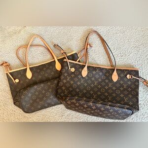 Louis Vuitton Neverfull bags - 2 Available